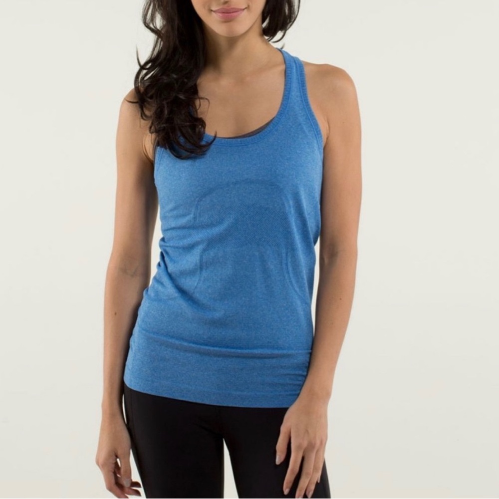 Lululemon swiftly tech tank top in blue
